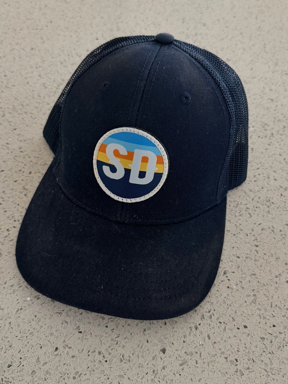 San Diego Navy Trucker Hat
